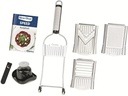 Genius Küchenreibe Nicer Dicer Speed Set Silber
