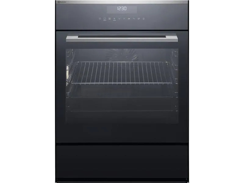 Electrolux Einbaubackofen EB7GL4XCN Schwarz/Silber A+