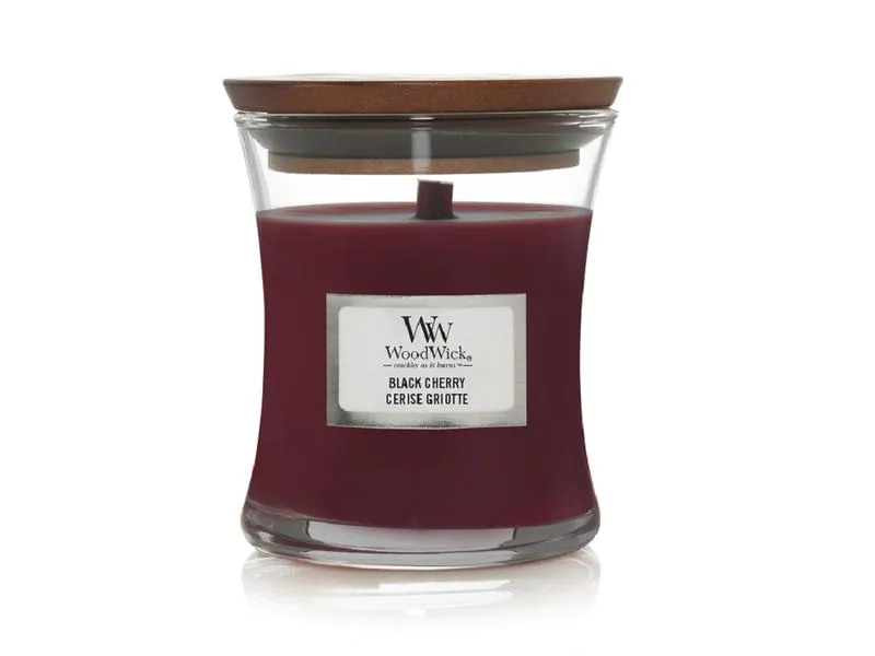 Woodwick Duftkerze Black Cherry mini Jar