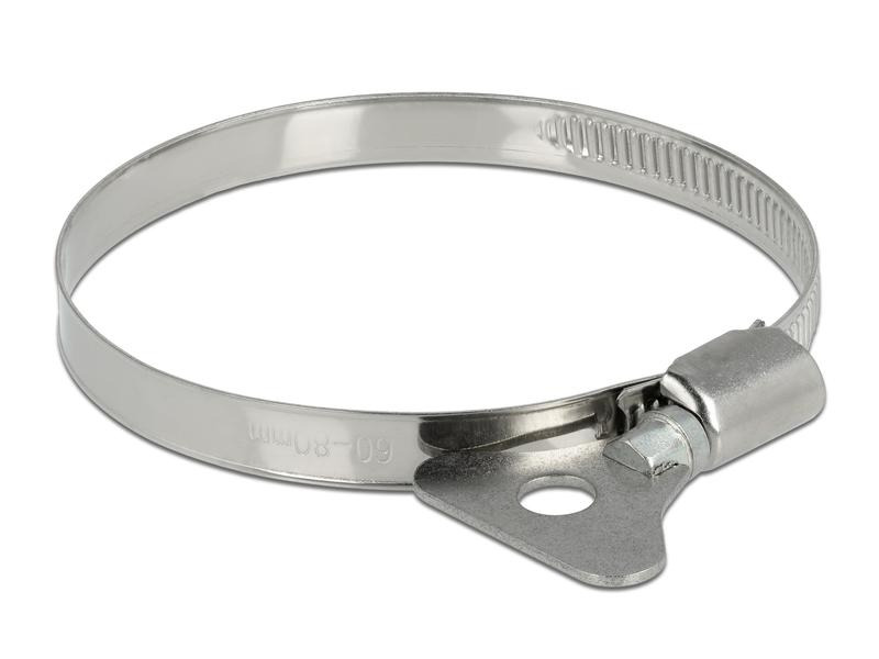 Delock Schlauchschellen-Set 60-80 mm 10 Stück
