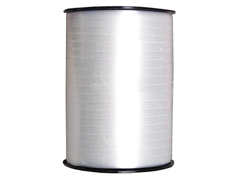 GOLDINA Geschenkband 0.5 cm x 500 m, Weiss