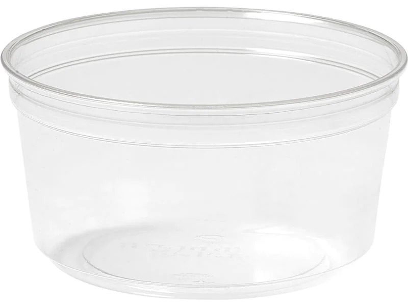 BioPak Salat-Schale Crystal 375 ml, 35 Stück