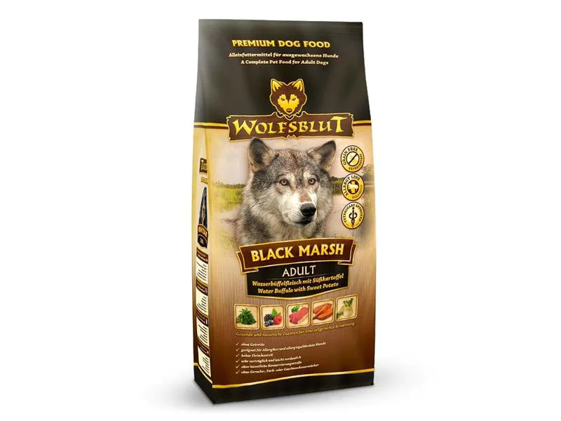 Wolfsblut Trockenfutter Dog Black Marsh Adult, 2 kg