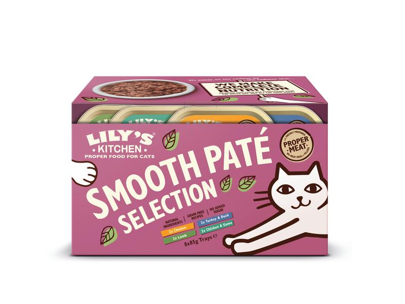 Lily's Kitchen Nassfutter Multipack Smooth Paté Selction, 8 x 85 g