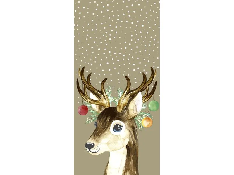 Paper + Design Taschentücher Deer Baubles 1 Päckchen à 10 Taschentücher