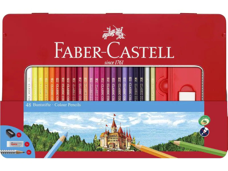 Faber-Castell Farbstifte Classic Colours 48 Stück