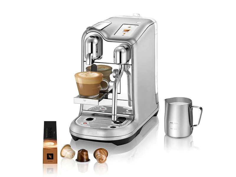 Sage Kaffeemaschine Nespresso Creatista Pro SNE900BSS Silber
