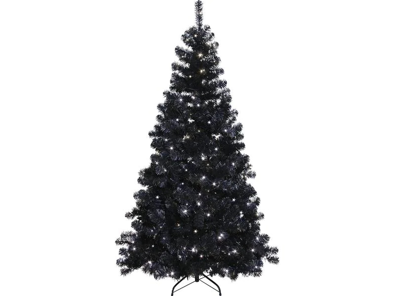 Star Trading Weihnachtsbaum Ottawa, 260 LEDs, 210 cm, Schwarz