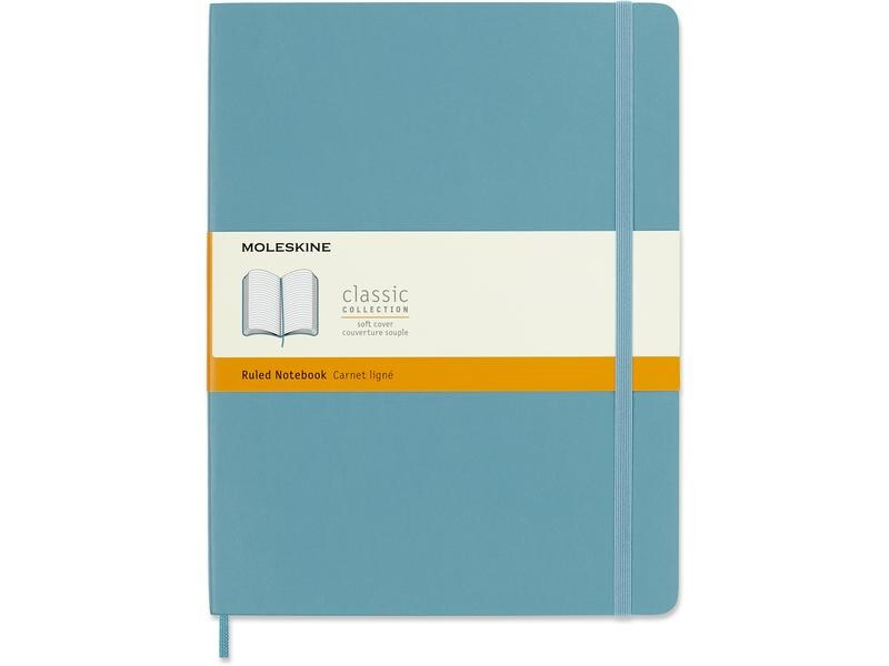 Moleskine Notizbuch Classic XL Softcover Hellblau