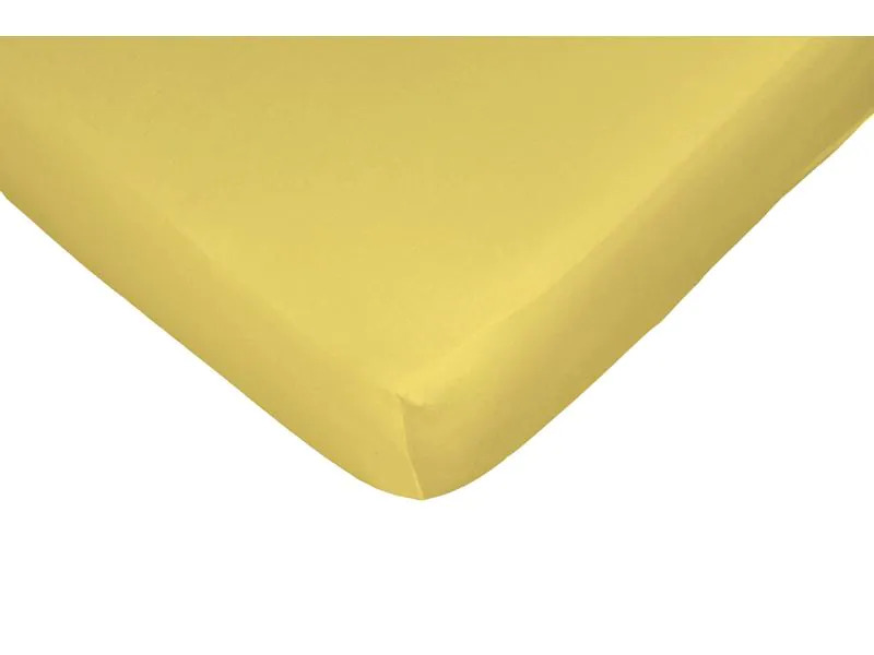 Night Fashion Fixleintuch Jerry 90-100 x 200 cm, Gelb