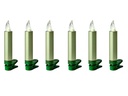 Lumix LED Baumkerze SuperLight Mini, Cashmere, 6er-Set
