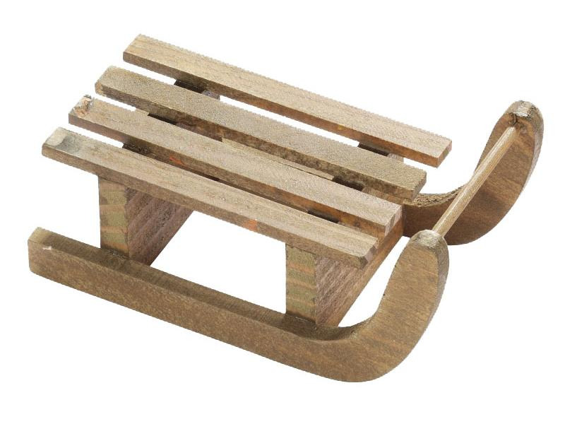 HobbyFun Mini-Utensilien Schlitten 7 x 3.6 x 2.3 cm