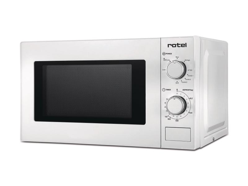 Rotel Mikrowelle mit Grill 1574 Weiss
