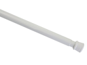 Gardinia Klemmstange 80-130 cm, Ø 23/26 mm Weiss