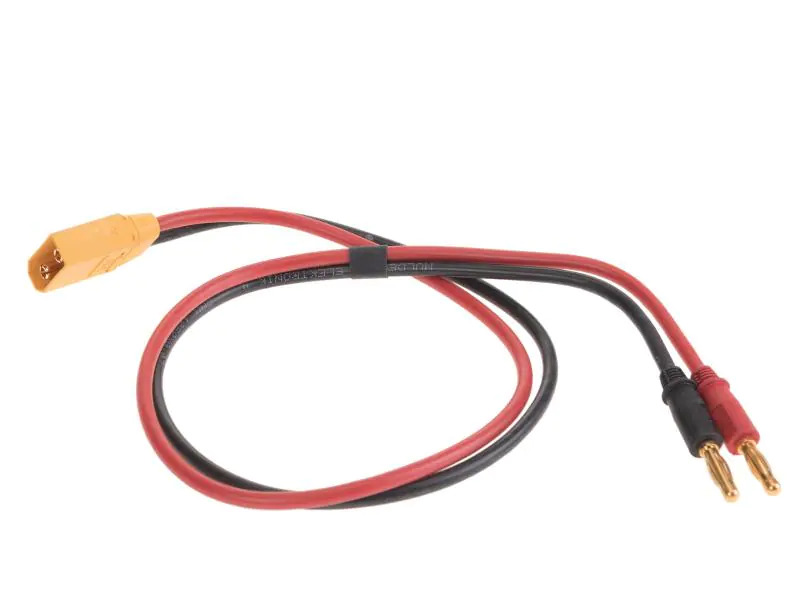 Muldental Ladekabel 4 mm Bananenstecker zu XT90