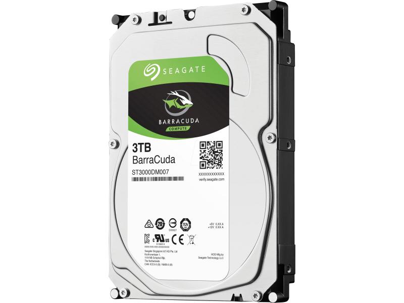Seagate Harddisk BarraCuda 3.5 SATA 3 TB