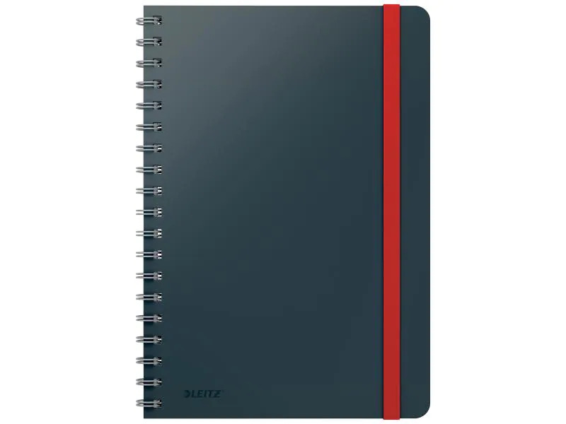 Leitz Collegeblock Cosy B5, Kariert, Grau