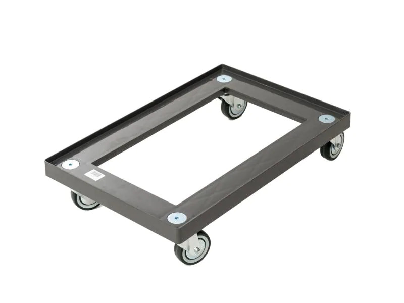 Utz Transportroller 150 kg, 600 x 400 Dunkelgrau
