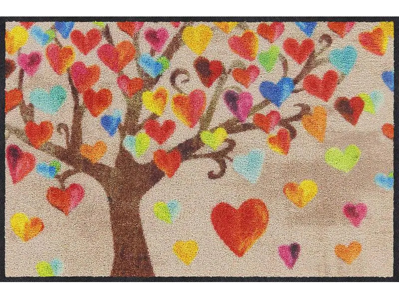 Salonlöwe Fussmatte Tree of Love 50 cm x 75 cm