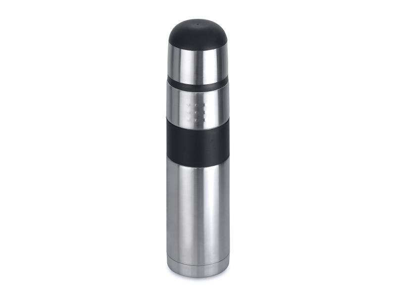 BergHOFF Thermoskanne Orion Line 1000 ml, Schwarz/Schwarz