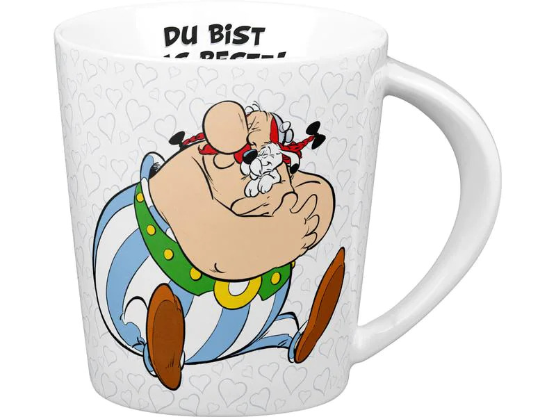 Könitz Kaffeetasse Du bist das Beste! 380 ml , 1 Stück, Weiss