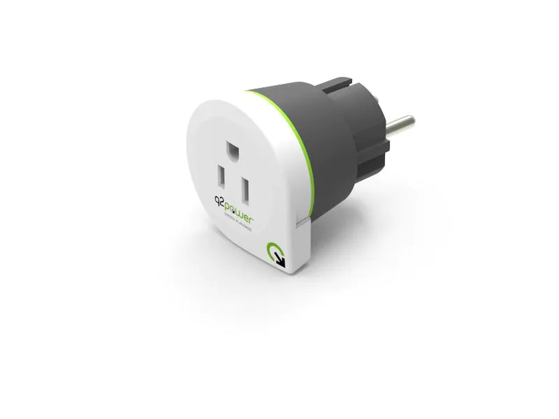 Q2Power Country-Reiseadapter USA-EU