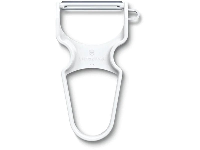 Victorinox Sparschäler Rapid mit gerader Klinge, Weiss