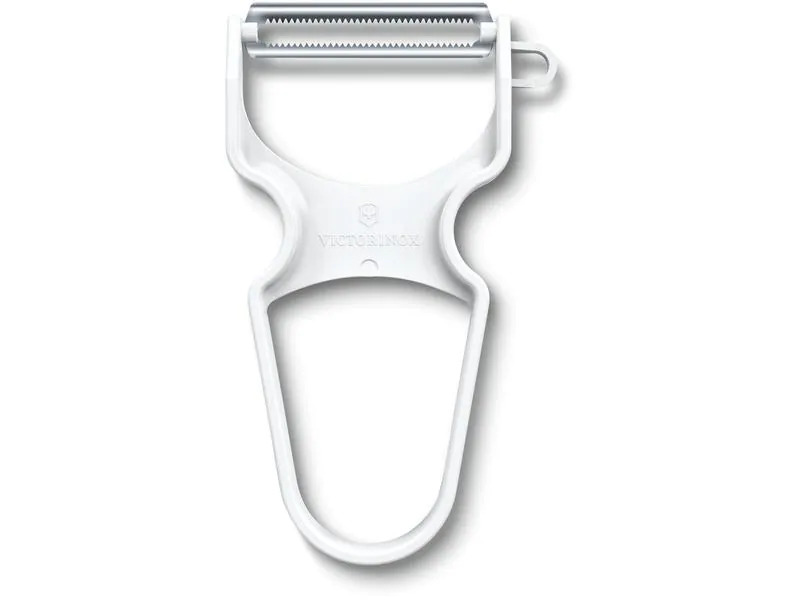 Victorinox Sparschäler Rapid mit Mikrozahnung, Weiss