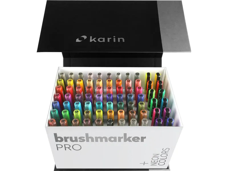 Karin Brushpen PRO 27C13 72 Farben