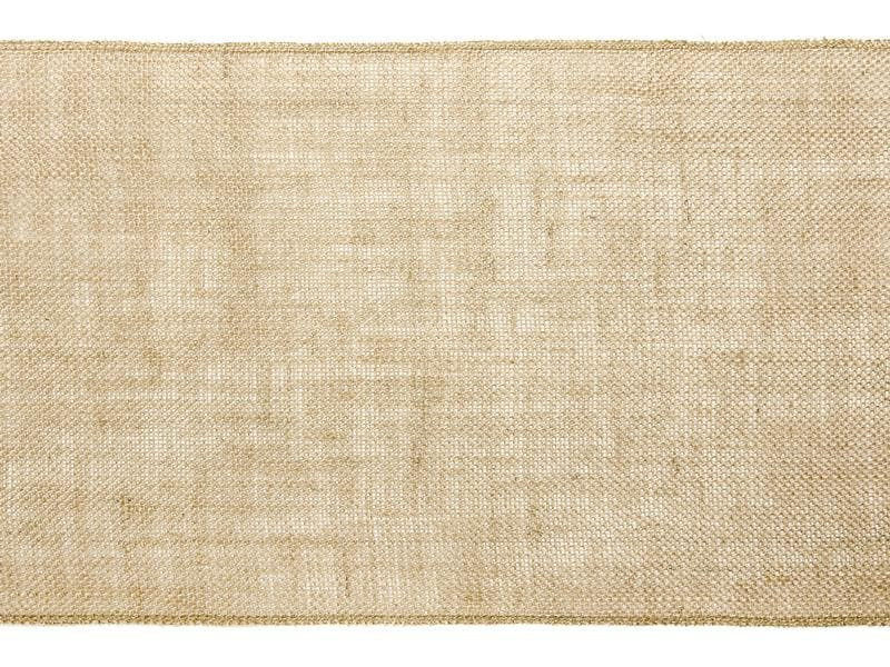 Partydeco Tischläufer Jute 28 cm x 5 m, 1 Stück, Braun