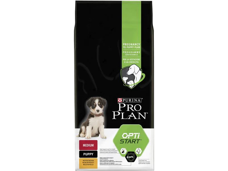 Purina Pro Plan Trockenfutter M Puppy Healthy Start Huhn, 12 kg