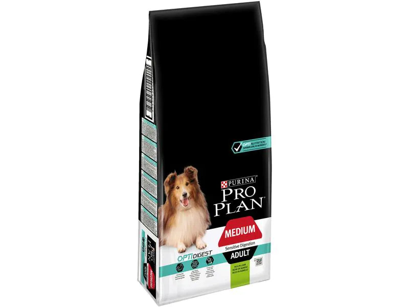 Purina Pro Plan Trockenfutter M Adult Sensitive Digestion Lamm, 14 kg