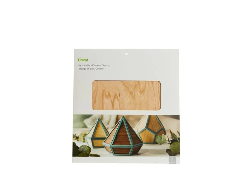 Cricut Holzartikel Holzplatten 30.5 x 30.5 cm Cherry 2 Stück