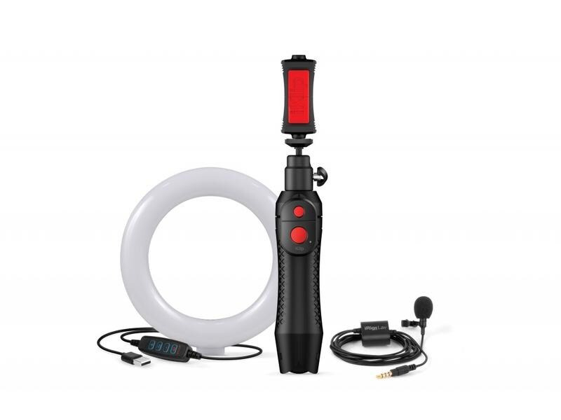 IK Multimedia Kondensatormikrofon iRig Video Creator Bundle