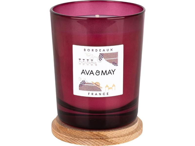 AVA &amp; MAY Duftkerze Pinot Noir 180 g