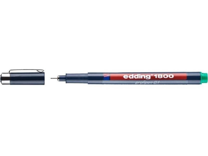 edding Profipen 1800 0.1, 0.25 mm, Grün