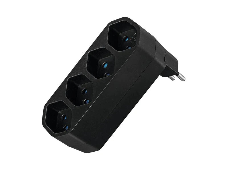 STEFFEN Manta Mehrfachadapter 4xT13 drehbar 4