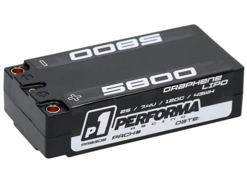 Performa Racing RC-Akku LiPo 5800 mAh 7.4 V 120C Impact LCG