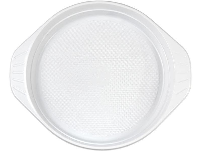 Weita Einwegteller 21.9 cm, 100 Stück, Weiss