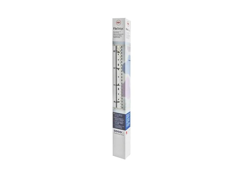 GBC Heftstreifen WireBind &amp; ClickBind 34 Stanzlöcher, 100 Stück