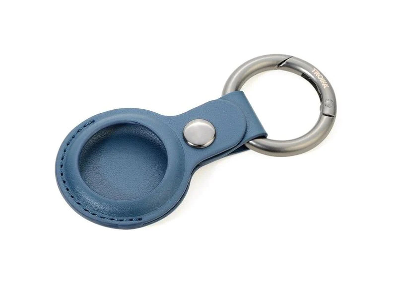 Troika Schlüsselanhänger Airtag Cover Blau