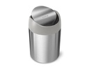 Simplehuman Abfalleimer 1.5 l, Silber