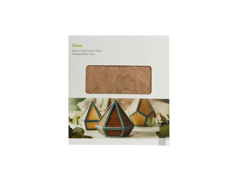 Cricut Holzartikel Holzplatten 30.5 x 30.5 cm Walnut 2 Stück