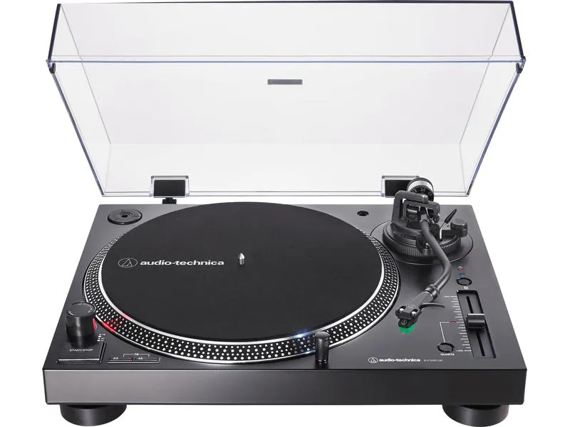 Audio-Technica Plattenspieler AT-LP120XBTUSB Schwarz