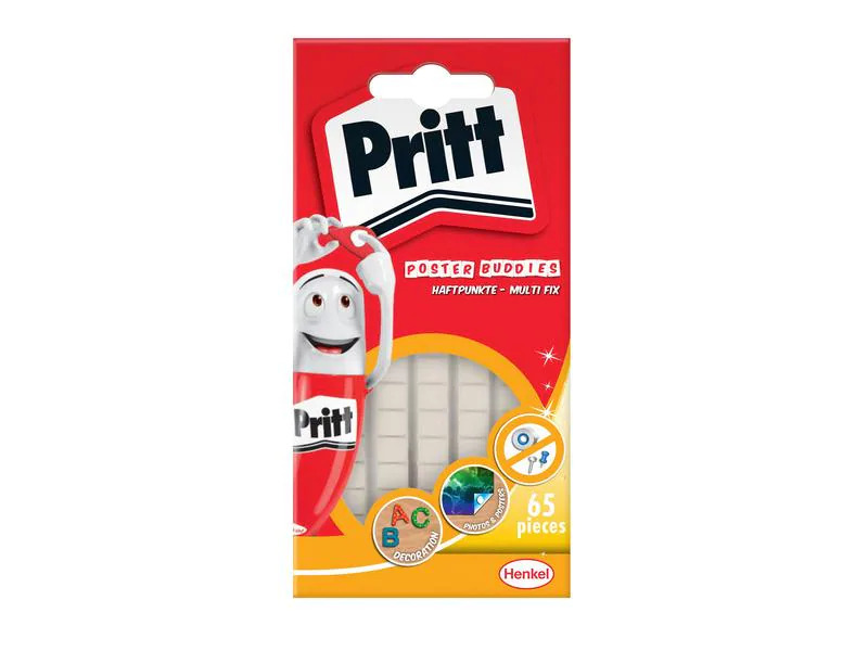 Pritt Klebepad Poster Buddies Multifix 65 Stück