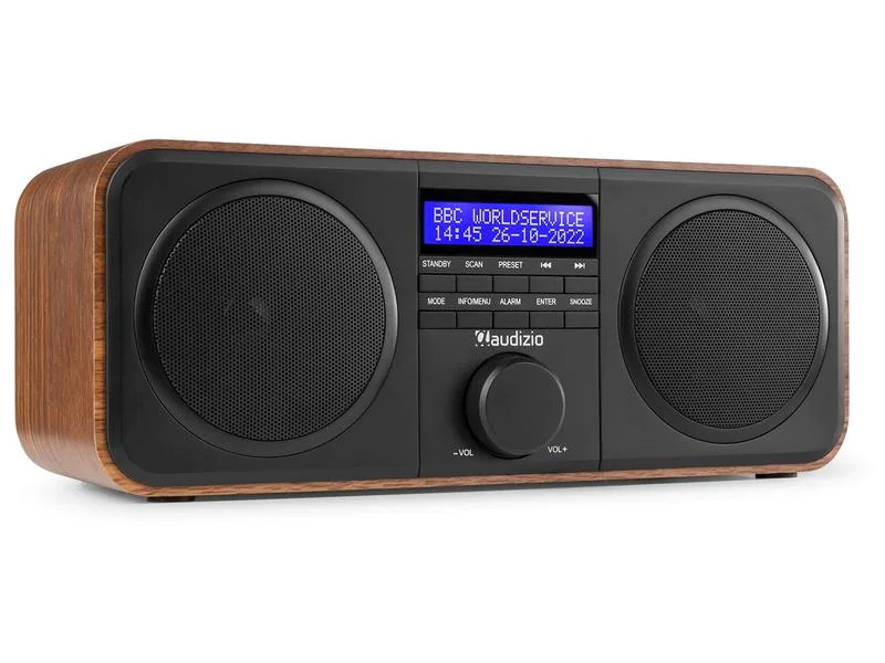 Audizio DAB+ Radio Novara Holzoptik