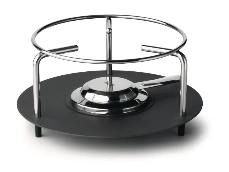 Stöckli Fondue-Rechaud Aragon Large Schwarz/Silber