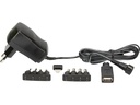 Max Hauri Steckernetzteil Universal 10 W, 3 - 12 V, 600 mA