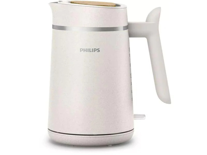 Philips Wasserkocher HD9365 1.7 l, Seidenweiss matt