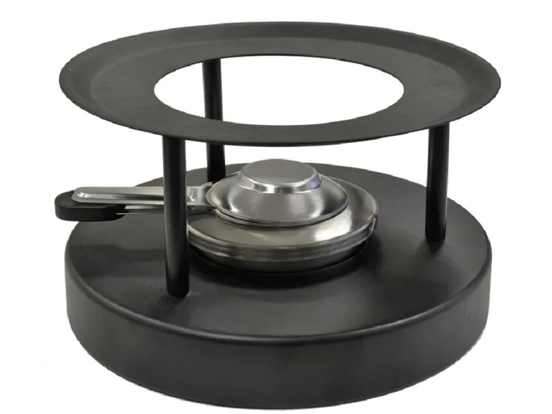 Heidi Cheese Line Fondue-Rechaud Black Schwarz